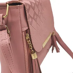 MAGNIFIQUE Textured PU Sling Bag image 5