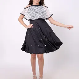 ORIEX THE ORIGINAL FASHION Embellished Net A-Line Dress image 5