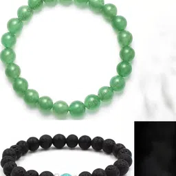 Vanira Set Of 2 Artificial Beaded Elasticated Bracelets-picture-22