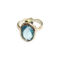 RAVIOUR LIFESTYLE Blue Alloy Pearls Finger Ring-image-23