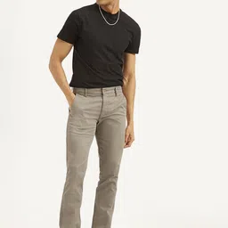 Levis Men Slim Fit Mid-Rise Chinos Trousers-picture-29
