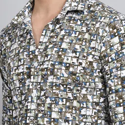 Tanip Men Sheer Casual Shirt image 5