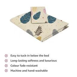 IVAZA Cotton Single Bedsheets image 5