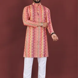 CHARLOTTE GRACIOUS Men Printed Kurta-picture-14
