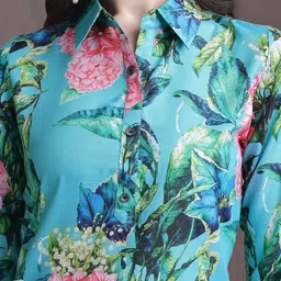 Anouk Printed Top With Trousers Co-Ords image 4