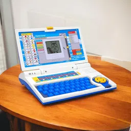 snm97 Educational English Learner Laptop with Mouse for Kids 20 Activity Games toy_346 image 1