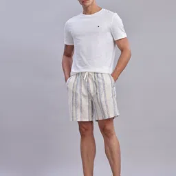 Tommy Hilfiger Men Striped Loose Fit Technology Shorts image 3