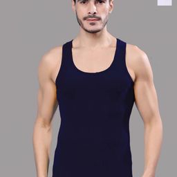 FBAR Men Pack of 2 Round Neck Sleeveless Pure Cotton Gym Vest-picture-46