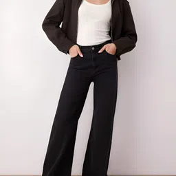 Trendyol Women Wide Leg Mid-Rise Jeans-picture-10