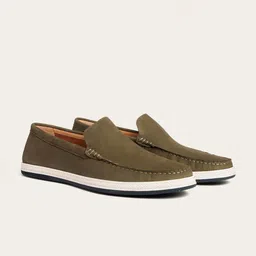 Eletto Brun Men Leather Formal Slip-Ons-picture-17