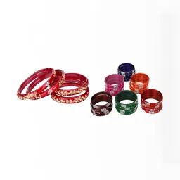 SOMIL Set Of 28 Stone-Studded Bangle-picture-24
