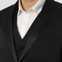 Van Heusen Slim-Fit Single-Breasted Three-Piece Suits image 4