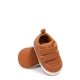 NESKA MODA Kids Solid Velcro Booties image 5