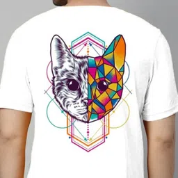 Kushi Flyer Graphic Printed Round Neck Short Sleeves T-shirt image 2