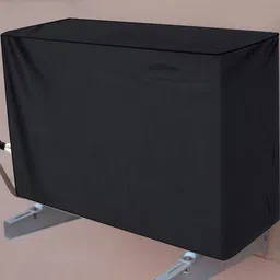 The Furnishing Tree Black Printed Air Conditioner Cover image 5