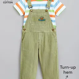 Hopscotch Boys Multi Pure Cotton Printed Clothing Set-picture-25