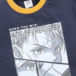 Here&Now X Game Begins Boys Assorted Pack Of 3 Printed T-shirts image 5