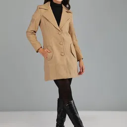 Roadster Women Casual Regular Fit Single Breasted Winter Coat-picture-25