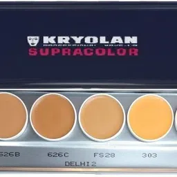 kryolan Supracolor Palette 6 Color (Delhi -2)Foundation Concealer-picture-21
