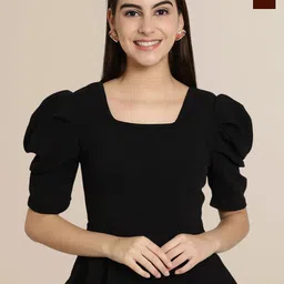 Tromko Puff Sleeve Top-picture-29