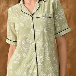 SHREE ARIHANT CREATIONS Women Floral Printed Top with Palazzos image 3