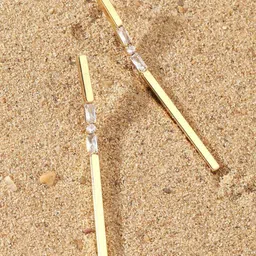 SALTY Artistic Luxury Contemporary Drop Earrings image 4