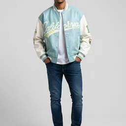 Mast & Harbour Men Leather Bomber Jacket-picture-22