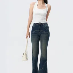 Off Duty India Women Bootcut High-Rise Jeans-picture-38