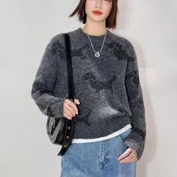 JC Collection Women Printed Pullover image 5