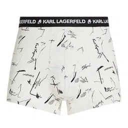 Karl Lagerfeld Men Pack Of 3 Logo Trunks image 3