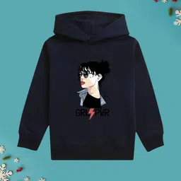 NUSYL Girls Hooded Sweatshirt-image-36