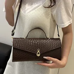 LULU & SKY Women Textured Structured Shoulder Bag-picture-20