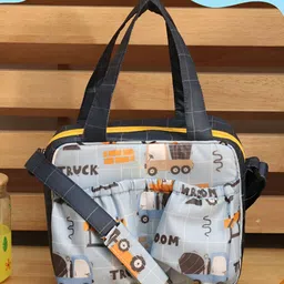 ROSADA Truck Blue Fabric Easy to Clean Insulated Tiffin Bag-picture-25