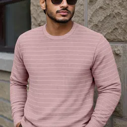Force Men Self Design Round Neck T-shirt-picture-33