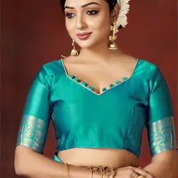 DIVASTRI Woven Design Zari Art Silk Handloom Banarasi Saree image 3