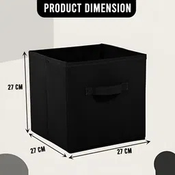 Myntra Elegant Homes Black 2 Pieces Regular Drawer Organisers image 5