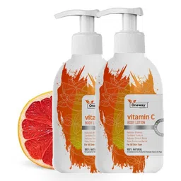 Oneway Happiness Set Of 2 Vitamin C Body Lotion With Aloe Vera - 300 ml Each-picture-39