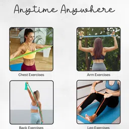 Wiselife Warm-Up Yoga & Exercise Resistance Thera Band image 3