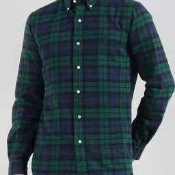 Polo Ralph Lauren Men Checked Button-Down Collar Cotton Casual Shirt image 1