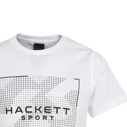HACKETT LONDON Boys Printed Pockets Slim Fit T-shirt image 4