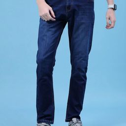 V-Mart Men Regular Fit Low-Rise Light Fade Stretchable Denim Jeans-picture-49