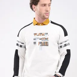 Monte Carlo Men Colourblocked Sweatshirt-picture-35