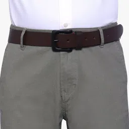 Provogue Men Textured Leather Formal Belt image 4