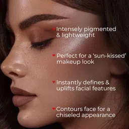 Just Herbs Nourishing Pressed Bronzer - 3.5g- Honey image 5