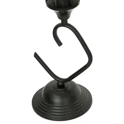 SOMIL White Printed Glass Cylindrical Shaped Table Lamp image 5