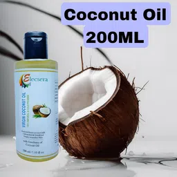 Elecsera Cold Pressed Virgin Coconut Oil - 200 ml-image-14