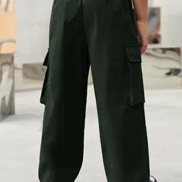 SHINE N SHOW Boys Smart Wrinkle Free Cargos Trousers image 2