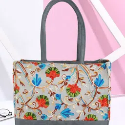 Lookout fashion Floral Printed Shopper Tote Bag-picture-23