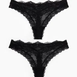 H&M 2-Pack Lace Thong Briefs-picture-34