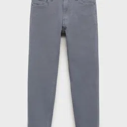 Mango Kids Boys Straight Fit Mid-Rise Coloured Jeans-image-62